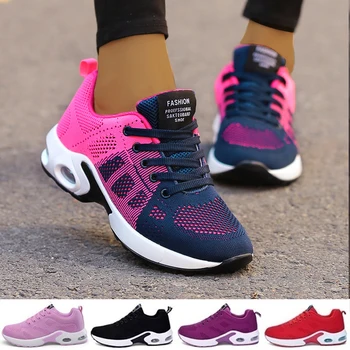 Дамски маратонки обувки удобни дамски обувки плоски дамски маратонки обувки платформа маратонки маратонки обувки жена Mujer
