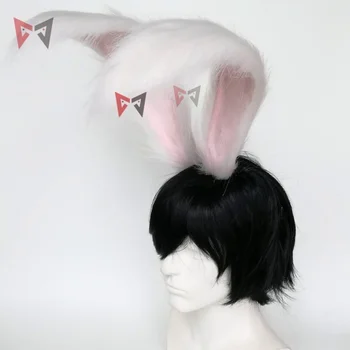 New Rabbit Kingdom Cosplay Carnaval Gothic Lolita Costume Acessories Fox Bunny Ears Hair Hoop Headwear Tail Halloween Hand Work