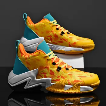 QNX-Q20 Висококачествени мъжки баскетболни маратонки ForMotion Non-slip Gym Training Спортни обувки Детски носими възглавници Баскетболни обувки