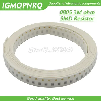 300pcs 0805 SMD резистор 3M ома чип резистор 1/8W 3M ома 0805-3M