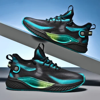 2023 Нови маратонки Мъжки обувки Дишаща стреч мрежа Леки и меки спортни омекотяващи обувки за мъже Поддръжка на дропшипинг