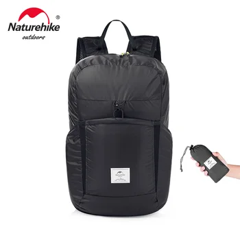 Naturehike 2023 Раница 22L Ултралека чанта за рамо Жени Мъжка чанта Водоустойчива сгъваема чанта Пътуване Катерене Трекинг Мъже Раница