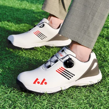 Обувки за голф Мъжки маратонки за голф на открито Мъжки обувки за голф Голфър Атлетика Торф маратонки