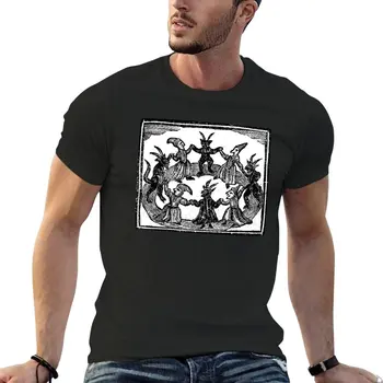 Witches Circle Dance T-Shirt риза с животински принт за момчета аниме графика тениска дрехи за мъже
