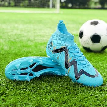 TF/FG Футболни обувки Мъжки обувки за футболно игрище Възрастни Cleats Висококачествени ултралеки тийнейджърски тренировки на открито Футболни маратонки Нови