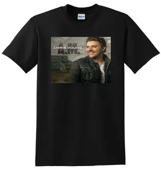 CHRIS YOUNG T SHIRT am a.m. vinyl cd cover SMALL MEDIUM LARGE or XL