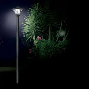 1.5m слънчева подова лампа 2 в 1 слънчева лампа пост светлина реколта улични светлини декоративна подова лампа за предни и задни врати
