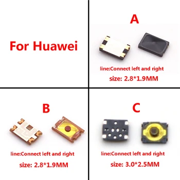 10pcs 2.8 * 1.9MM ключ за сила на звука за Huawei P7 P8 P9 P10 P20 P30 P40 P50 Mate 10 20 30 40 50 Pro Honor 60 70 80