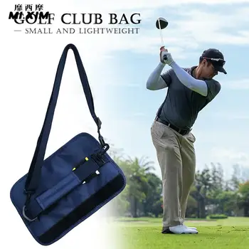 Найлон голф клуб превозвач чанта преносими леки голф клубове съхранение чанта с презрамка аксесоари за спортове на открито