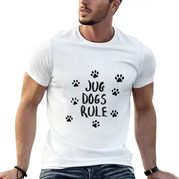 Jug Dogs Правило, предназначено за тези, които обичат своите кана кучета Тениска летни дрехи Аниме тениска мъжки дрехи