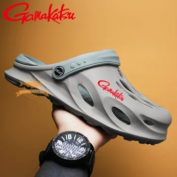 Gamakatsu риболовни обувки мъжки ежедневни лекота плажни сандали открит спорт нехлъзгащи износоустойчиви дишащи риболовни обувки