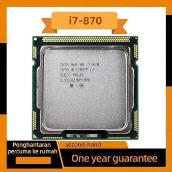Core i7-870 Desktop CPU Frequency 2.93GHz Turbo Frequency 3.6GHz Quad-core eight-thread DDR3 1066/1333 frequency LGA1156
