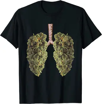 Funny Weed Lung Bud T-Shirt - THC Lung TShirt T-Shirt Hot Sale Student Top T-shirts Tees Printed