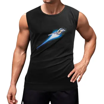 Нови космически топки Winnebago Потник Фитнес тениски за мъже Работна жилетка тениска за мъже без ръкави жилетка мъже