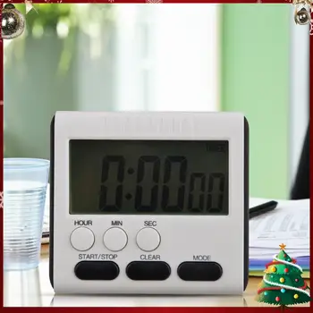 Многофункционален кухненски електронен часовник LCD цифров дисплей Кухненски таймер за готвене Издръжлив практически творчески за деца и възрастни