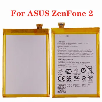 Нови данни Висококачествена C11P1424 батерия за ASUS ZenFone 2 ZE551ML ZE550ML Z00A Z00AD Z00ADA Z00ADB Z008D Z008DB телефон батерия