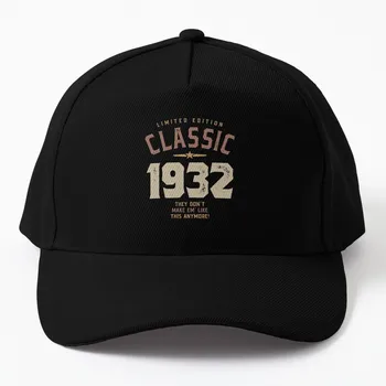 Класически 1932 - 90-ти рожден ден Ретро реколта бейзболна шапка шапка плаж шофьор на камион шапка Мъж за слънцето хип-хоп мъжки тенис женски