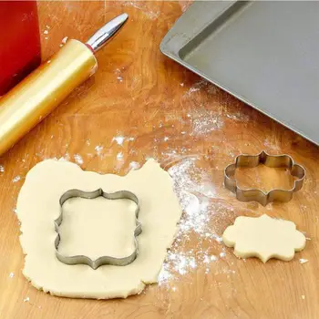 комплект Рамка за благословия Резачка за бисквитки Бисквитка Шоколадова форма Кухня за печене Сладкарски торти Инструменти за декориране Печат за бисквитки