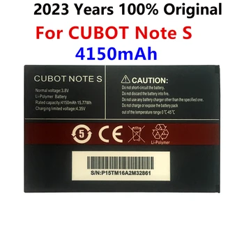 100% Нова оригинална батерия CUBOT Note S 4150mAh Резервна резервна батерия за CUBOT Note S мобилен телефон