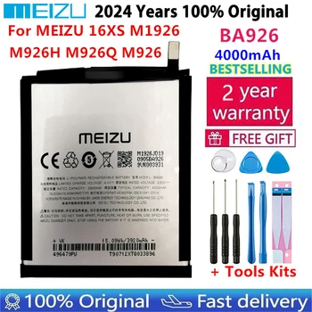 100% оригинален BA926 Meizu 4000mAh батерия за Meizu 16XS M1926 M926H M926Q M926 мобилен телефон висококачествени батерии Bateria