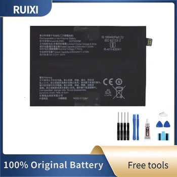100% RUIXI оригинална батерия за подмяна 4500mAh BLP855 за Reno 6 Pro Reno6 Pro висококачествени батерии за мобилни телефони + безплатни инструменти