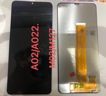 Дисплей за Samsung Galaxy M02 M022 LCD дисплей сензорен екран дигитайзер замяна SM-M022F, SM-M022F / DS, SM-M022G, M127 LCD