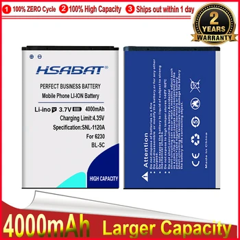 HSABAT 0 Цикъл 4000mAh BL-5CV батерия за VERTU Ascent 2010 за подпис S дизайн за заместващ акумулатор Vertu X