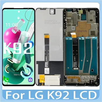 ORI За LG K92 5G LCD дисплей сензорен екран дигитайзер събрание за lg K92 LMK920 LM-K920 LCD дигитайзер екран замяна