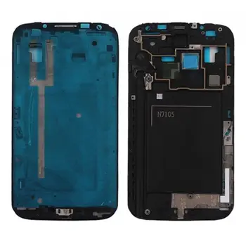 За Samsung Galaxy Note2 4G LTE GT-N7105 / AT &T SGH-I317 / T-Mobile SGH-T889 LCD предна лицева плоча корпус средна рамка съвет