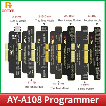 AY A108 Приемник за задна камера flex Dot Matrix Battery Projector Box за iPhone 8-14PM Non-Removal FPC Flex Инструмент за ремонт на четене / запис