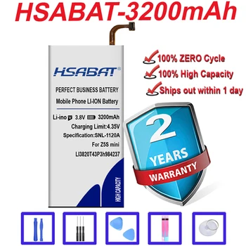 HSABAT 3200mAh LI3820T43P3h984237 Използване на батерията на телефона за ZTE Nubia Z5S мини батерия NX403A