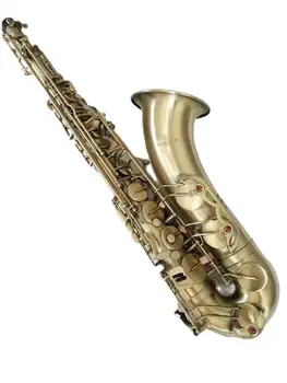 антична медна симулация Япония YANAGIS тенор саксофонT-992 саксофон B плосък тенор саксофон възпроизвеждане абзац Музикален калъф Мундщук