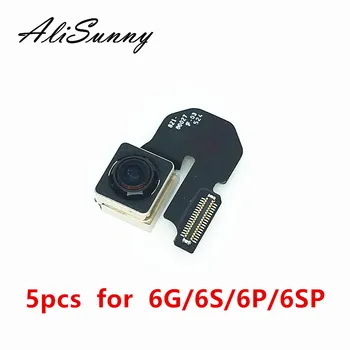 AliSunny 5pcs задна камера Flex кабел за iPhone 6 6S Plus 6G 4.7'' 6Plus основни големи части за подмяна на камерата