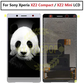 За Sony Xperia XZ2 компактен LCD дисплей сензорен екран дигитайзер събрание замяна за Sony XZ2 мини LCD екран