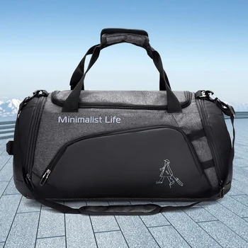 Gym чанта спортна чанта обучение мъже водоустойчив фитнес чанти трайни многофункционални чанта открит спортни плуване мъкна за мъжки
