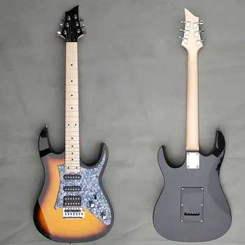 Фабрика за китара 24Frets SSH пикап сив перлен пикап болт добра цена електрическа китара