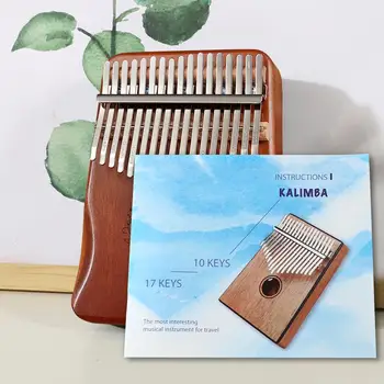 Thumb пиано текст учене книга инструмент Калимба лист ръководство Любителите на музиката Аксесоари за игра за деца начинаещи