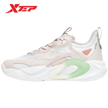 Xtep Sky Hunt Дамски обувки за ходене Омекотяващи неплъзгащи износоустойчиви меки спортни обувки Дишащи ежедневни маратонки 978318310002