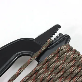 Външна пластмасова линия за навиване на макари Навиване на чадър въже за съхранение скоба