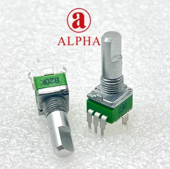 1 бр. Тайван ALPHA DDJ-FLX6 регулиране на обема прецизен потенциометър DJ контролер B20K ос дължина 18mm позициониране с midp