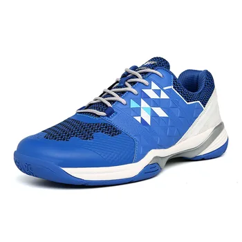 TaoBo 2024 Нови мъжки обувки за бадминтон с решетъчен модел Открит спорт Дишащи дами Мъжки тенис обувки Женски спортни жени