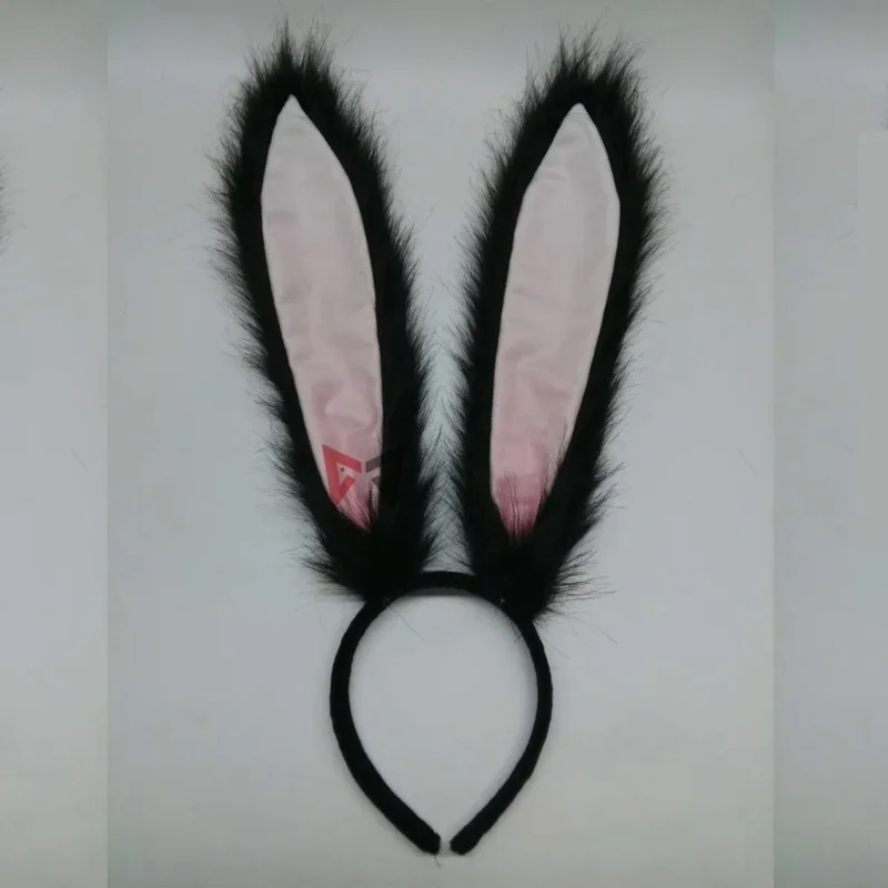 New Rabbit Kingdom Cosplay Carnaval Gothic Lolita Costume Acessories Fox Bunny Ears Hair Hoop Headwear Tail Halloween Hand Work