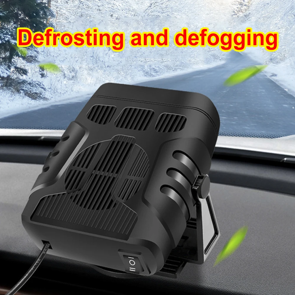 Преносим автомобилен нагревател Бързо отопление Нагревател за предното стъкло на автомобила 360 градуса Въртене Размразяване на автомобила 120W / 200W Преносим размразител на предното стъкло